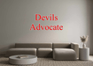 Custom Neon: Devils Advo... - Neon Filter