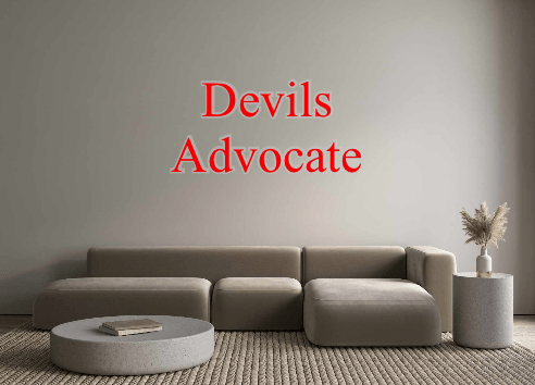 Custom Neon: Devils Advo... - Neon Filter