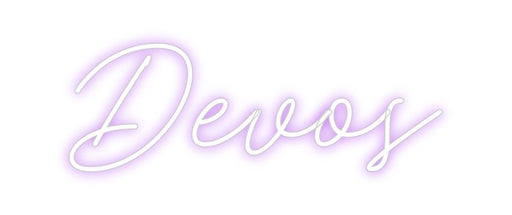 Custom Neon: Devos - Neon Filter