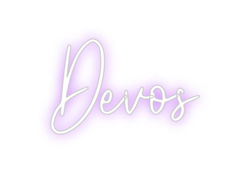 Custom Neon: Devos - Neon Filter