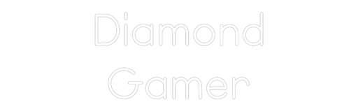 Custom Neon: Diamond Gamer - Neon Filter