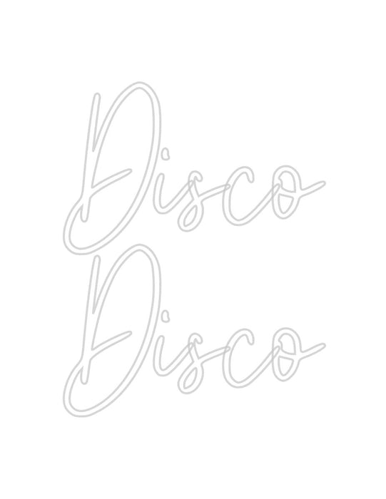 Custom Neon: Disco Disco - Neon Filter