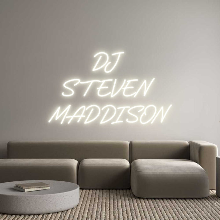 Custom Neon: DJ STEVEN ... - Neon Filter