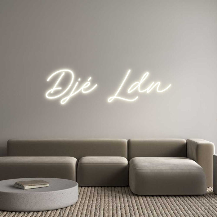 Custom Neon: Djé Ldn - Neon Filter