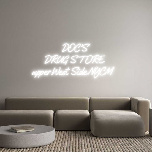 Custom Neon: DOC’S DRUG S... - Neon Filter