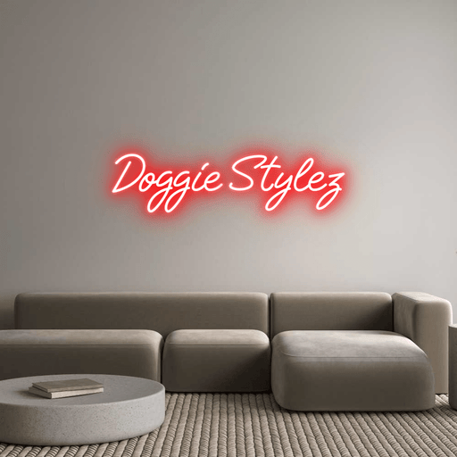 Custom Neon: Doggie Stylez - Neon Filter