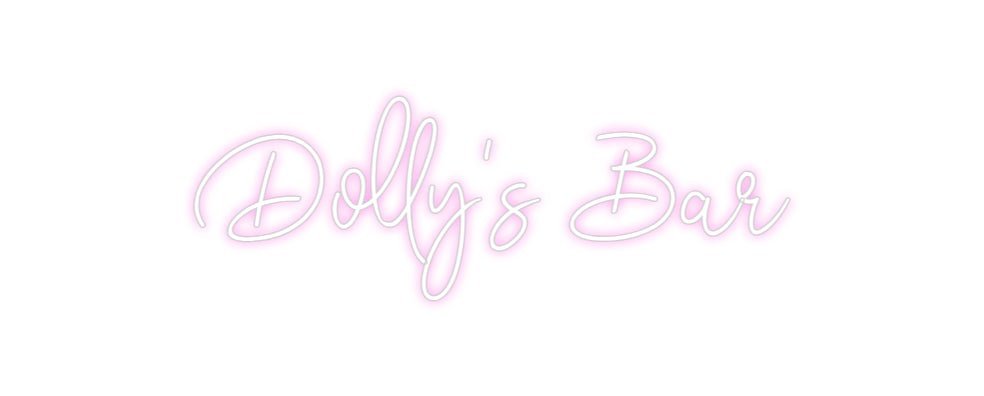 Custom Neon: Dolly's Bar - Neon Filter