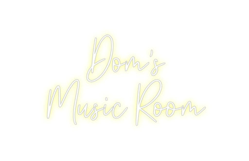 Custom Neon: Dom's Music... - Neon Filter