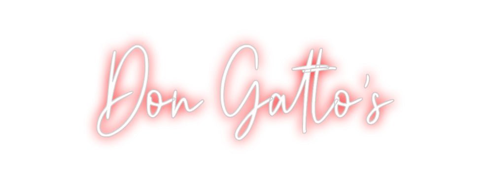 Custom Neon: Don Gatto's - Neon Filter