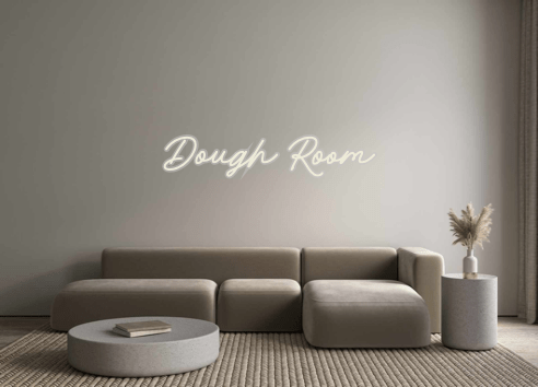 Custom Neon: Dough Room - Neon Filter