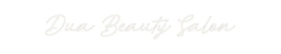 Custom Neon: Dua Beauty Sa... - Neon Filter