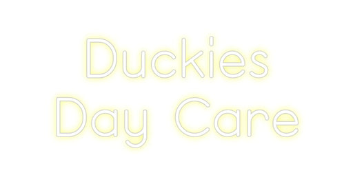 Custom Neon: Duckies Day... - Neon Filter