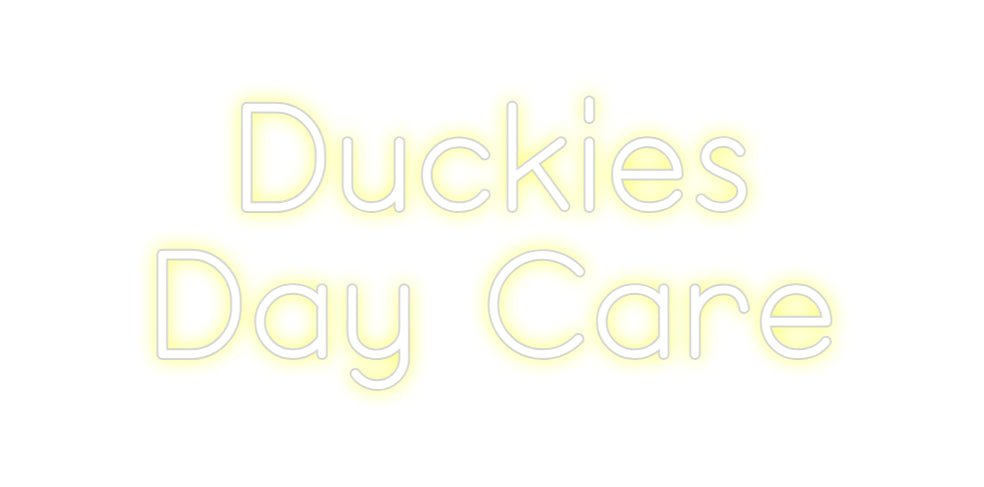 Custom Neon: Duckies Day ... - Neon Filter