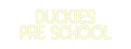 Custom Neon: DUCKIES PRE ... - Neon Filter