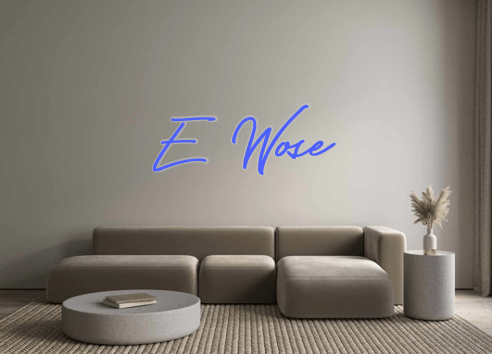 Custom Neon: E Wose - Neon Filter