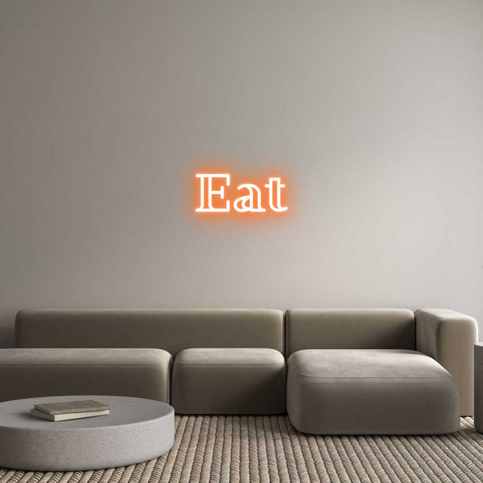 Custom Neon: Eat - Neon Filter