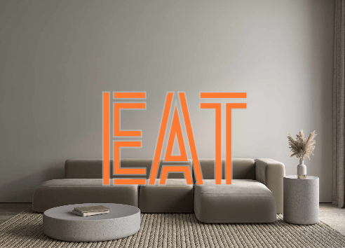 Custom Neon: Eat - Neon Filter