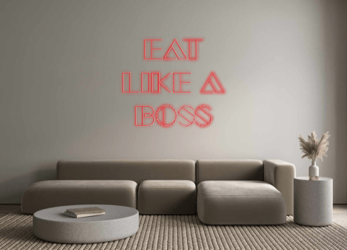 Custom Neon: Eat Like a ... - Neon Filter