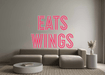 Custom Neon: EATS WINGS - Neon Filter