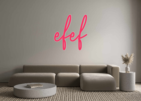 Custom Neon: efef - Neon Filter