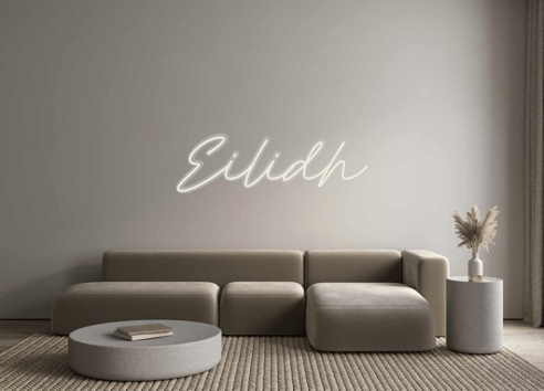 Custom Neon: Eilidh - Neon Filter