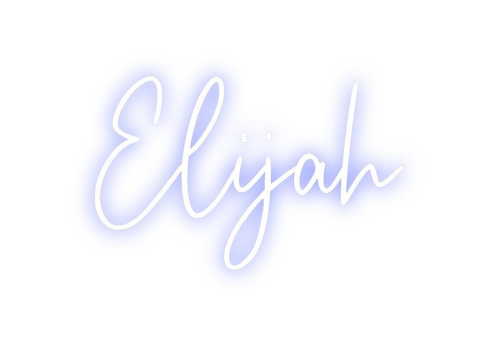 Custom Neon: Elijah - Neon Filter