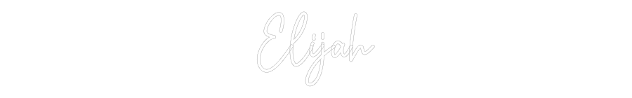 Custom Neon: Elijah - Neon Filter