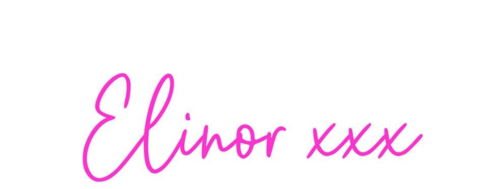 Custom Neon: Elinor xxx - Neon Filter