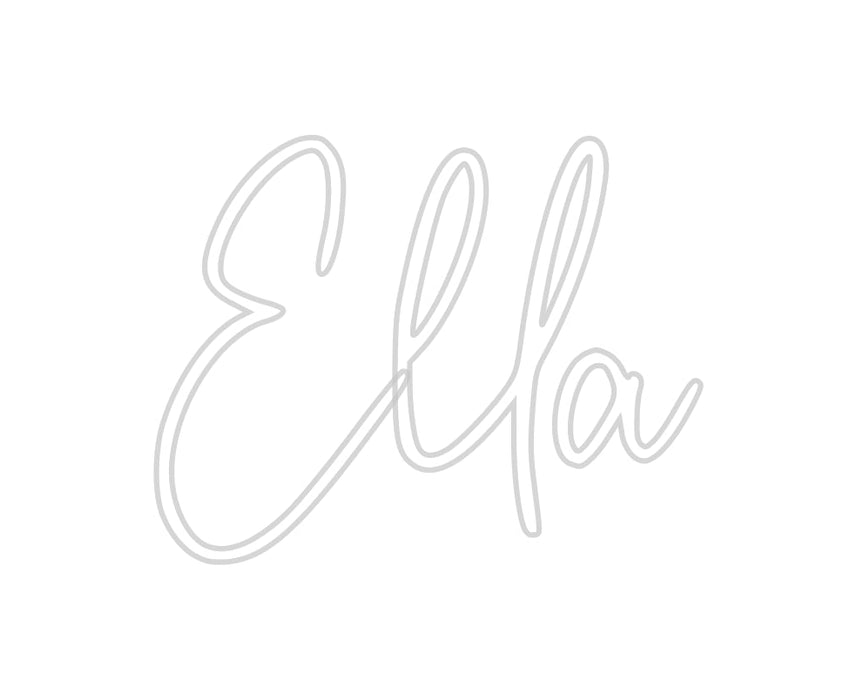 Custom Neon: Ella - Neon Filter