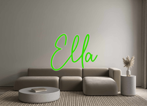 Custom Neon: Ella - Neon Filter