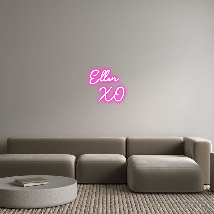 Custom Neon: Ellen XO - Neon Filter