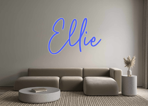 Custom Neon: Ellie - Neon Filter