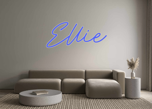 Custom Neon: Ellie - Neon Filter