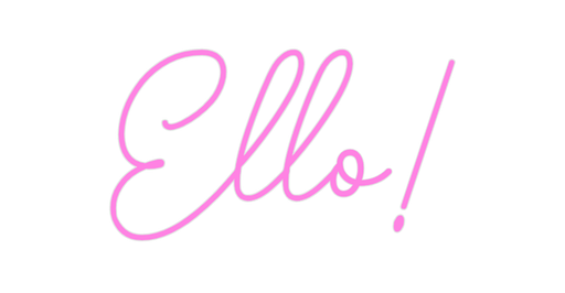 Custom Neon: Ello! - Neon Filter