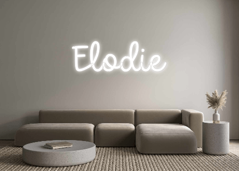 Custom Neon: Elodie - Neon Filter