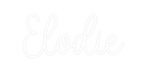 Custom Neon: Elodie - Neon Filter