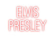 Custom Neon: ELVIS PRESLEY - Neon Filter