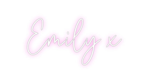 Custom Neon: Emily x - Neon Filter