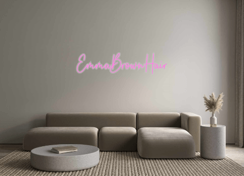 Custom Neon: EmmaBrownHair - Neon Filter