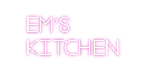 Custom Neon: EM’S KITCHEN - Neon Filter