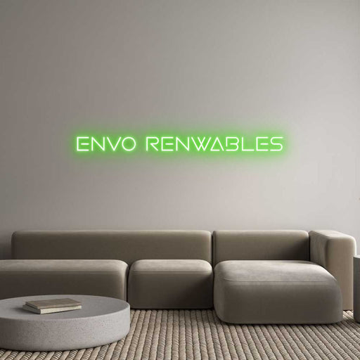 Custom Neon: Envo Renwables - Neon Filter