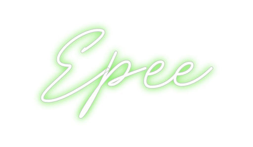 Custom Neon: Epee - Neon Filter