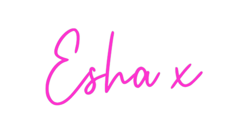 Custom Neon: Esha x - Neon Filter