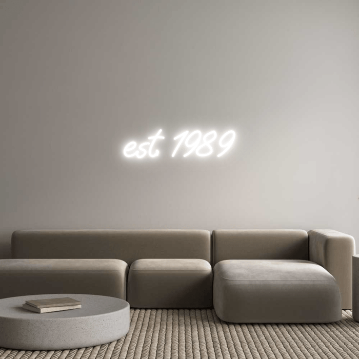 Custom Neon: est. 1989 - Neon Filter