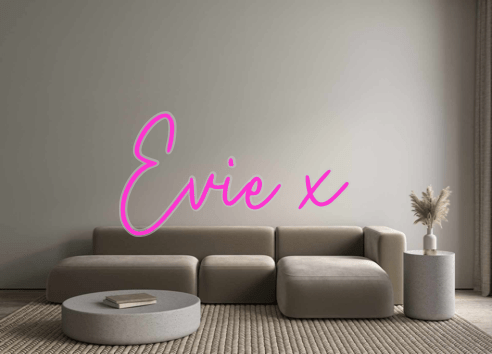 Custom Neon: Evie x - Neon Filter