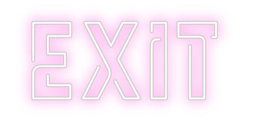 Custom Neon: EXIT - Neon Filter