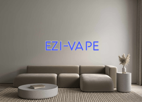 Custom Neon: Ezi - Vape - Neon Filter