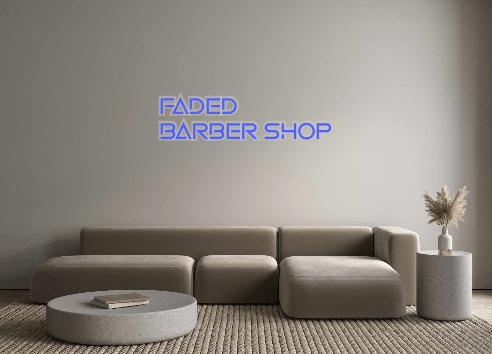 Custom Neon: FADED Barber... - Neon Filter