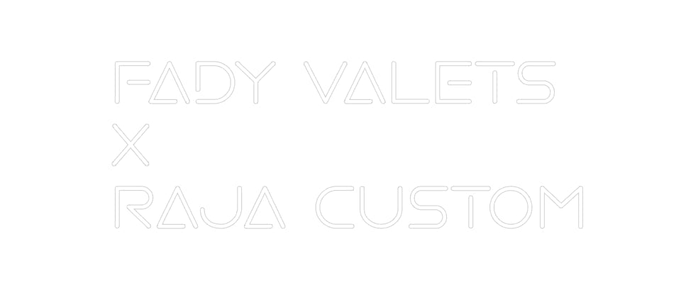 Custom Neon: Fady Valets ... - Neon Filter