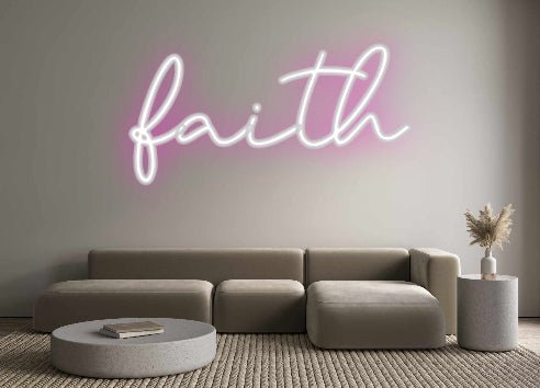 Custom Neon: faith - Neon Filter